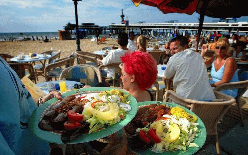 SCHEVENINGEN - Sinds het standaardaanbod van „bier, koffie en een gevulde koek” is uitgebreid, blijven steeds meer mensen een hapje eten op het strand. Toch zouden te veel strandtenten hun eten serveren alsof ze een veredelde snackbar zijn. De maaltijden 