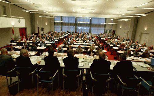 LUNTEREN â€“ De gezamenlijke synode van hervormden, gereformeerden en lutheranen (triosynode) was donderdag en vrijdag in Lunteren bijeen. Foto RD, Anton Dommerholt