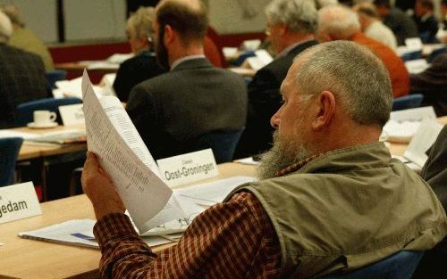 LUNTEREN - De triosynode, die vrijdag ten einde liep, slaagde er niet in de kerntaken van de dienstenorganisatie van de Samen op Weg-kerken definitief vast te stellen. - Foto RD, Anton Dommerholt