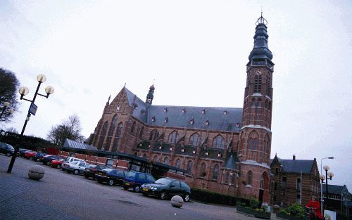 LISSE &#61559;â€“ De Grote Kerk in Lisse. De gerestaureerde kerk wordt donderdagavond in gebruik genomen door de Zuid Hollandse commissaris van de Koningin, J. Franssen. Foto Mark Lamers