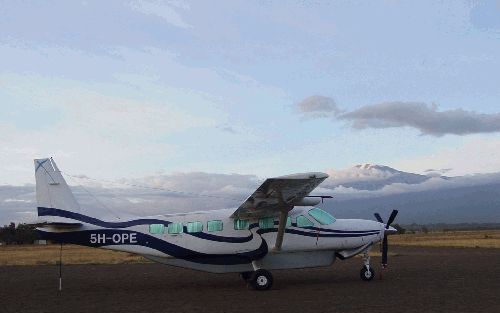 De Cessna Caravan, het nieuwe vliegtuigtype van de MAF. Foto MAF