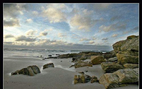 De rotsen op de kust van GaliciÃ«. - Foto's Henk Visscher