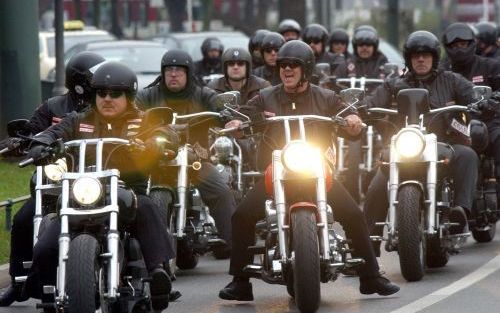 AMSTERDAM â€“ De rechtbank in Amsterdam doet donderdag uitspraak in de zaak tegen de Limburgse Hells Angels die verdacht worden van de moord op drie clubgenoten. Foto ANP