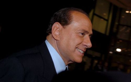 <center> Premier Berlusconi </center> Foto EPA