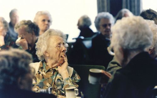 „Volgens een aanzwellend koor van critici zijn ouderen alleen uit op hun eigen belang.” Foto ANP