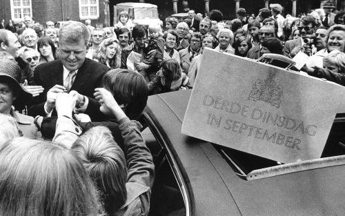 DEN HAAG â€“ Archieffoto van PvdA minister van FinanciÃ«n Duisenberg op Prinsjesdag 1977. Wim Duisenberg was behalve minister ook jarenlang president van De Nederlandsche Bank (DNB) en de eerste president van de Europese Centrale Bank (ECB). Foto ANP