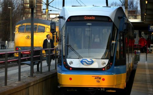 „Bijkomend voordeel van een snelle bus boven de tramverbinding RijnGouweLijn is dat bijna 400 miljoen euro belastinggeld wordt bespaard.” Foto ANP