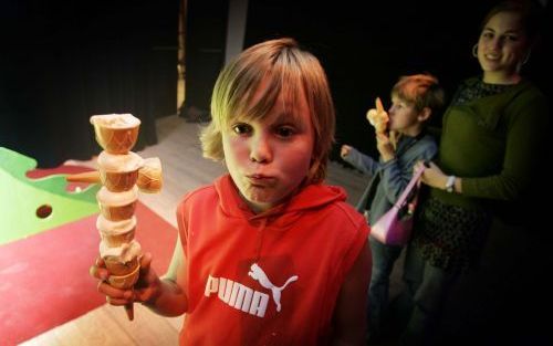 AMSTERDAM â€“ Een droom ging voor dit kind in vervulling tijdens het boekenbal dinsdag. Het boekenbal vormde het begin van de Kinderboekenweek, die tot 15 oktober duurt.