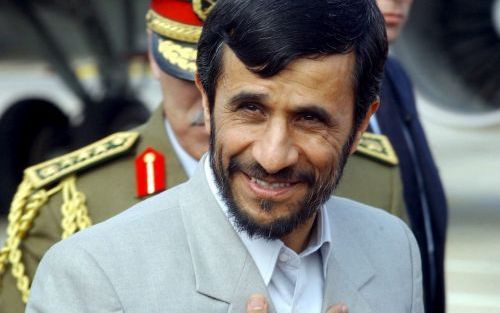 „De extremistische retoriek van president Ahmadinejad van Iran stelt de rest van de wereld niet gerust.” Foto EPA