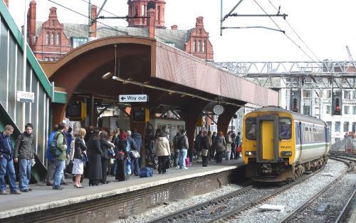 MANCHESTER â€“ Station Manchester Oxford Road, onderdeel van de concessie Northern Rail. Foto’s NedRailways