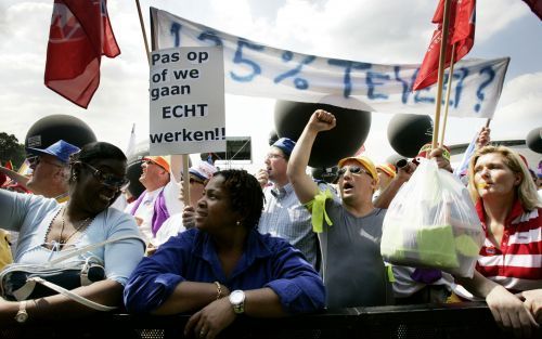 „Het gaat om geschillen waar het niet wil vlotten met het laatste stukje van de onderhandelingen of waar onderhandelaars nog een andere rekening hebben te vereffenen.” Foto ANP