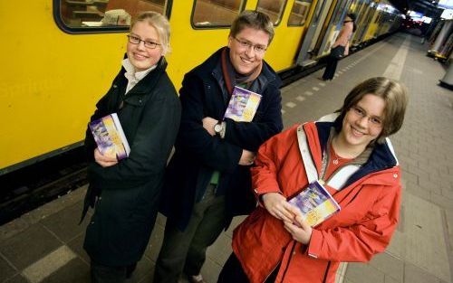 Bertine, Jeroen en Janita. Foto RD, Sjaak Verboom