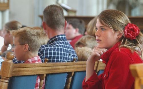 „Als wij moeders nu eens de tijd die we overhebben, besteden om de Bijbel, Gods zo belangrijke Woord, en in het verlengde hiervan de belijdenisgeschriften te onderzoeken.” Foto Erik Kottier