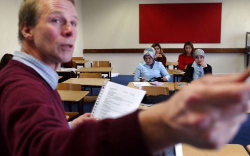 „Wij willen dat er weer ruimte wordt gegeven aan docenten om inspirerend onderwijs te geven.” Foto ANP