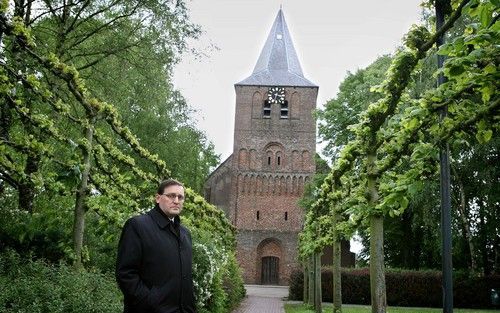 GARDEREN - Ds. W. Pieters herdenkt zijn 25-jarig ambtsjubileum. Foto RD, Anton Dommerholt