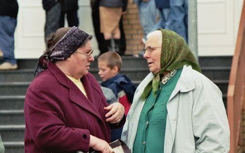 PADERBORN â€“ Jarenlang vielen de Russisch Duitse baptisten op door hun handel en wandel. Foto RD