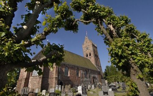 GOUTUM â€“ Het interieur van de middeleeuwse Agneskerk te Goutum is gerestaureerd. Goutum, een Fries dorp vlak onder de stad Leeuwarden, telt ruim 2600 inwoners. Foto Frans Andringa