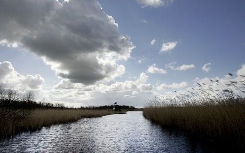 ALMERE - Het plan om een tunnel langs het Naardermeer te bouwen, is van de baan. Foto ANP