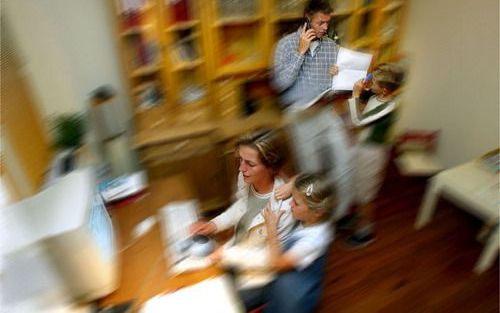 „Het CDA staat voor een gezinsbeleid waarin ouders zelf de verantwoordelijkheid hebben en de mogelijkheden krijgen om hun kinderen op te voeden en als gezin in de samenleving te staan.” Foto RD, Sjaak Verboom