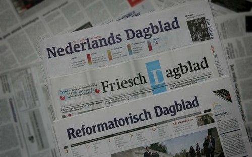 „Meer samenwerking is wenselijk en in ieder geval moet men elkaar niet beconcurreren. Mijn eerste suggestie zou zijn dat het RD, het ND en het Friesch Dagblad Ã©Ã©n gezamenlijke dynamische interneteditie ontwikkelen.” Foto RD, Anton Dommerholt