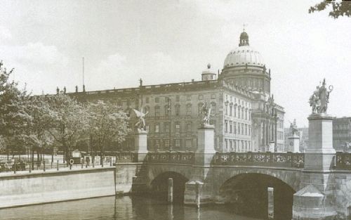 BERLIJN - Het oude stadsslot van Berlijn in 1940.Â¶ Â¶ fotoverantwoording: Foto