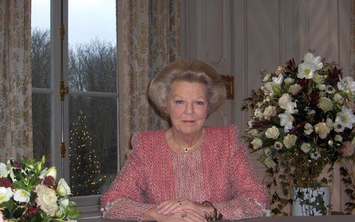 DEN HAAG - Koningin Beatrix heeft het maandag in haar kerstboodschap opgenomen voor de vrijheid van meningsuiting. Foto ANP