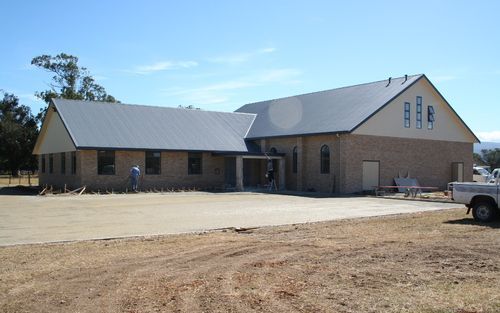 CARTERTON – De Reformed Congregation in het Nieuw Zeelandse Carterton neemt zaterdag een nieuw kerkgebouw in gebruik. De zustergemeente van de Nederlandse Gereformeerde Gemeenten telt ruim 140 leden, onder wie veel jeugd. Foto: RD