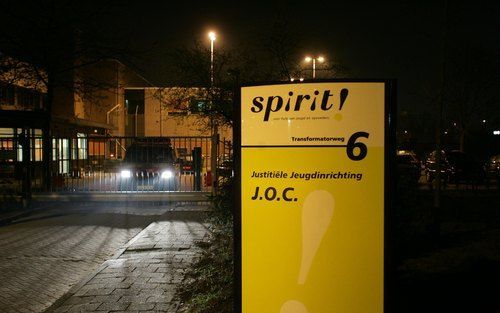 AMSTERDAM - De Justitiele inrichting Spirit aan de Transformatorweg in Amsterdam waar maandagavond vijf jongens zijn ontsnapt. Foto ANP