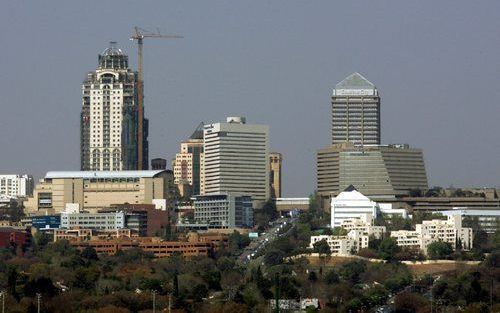 „De stad Johannesburg zit niet bij de pakken neer. Er is duidelijk een nieuw elan in deze dynamische en verbazingwekkende stad.” Foto EPA