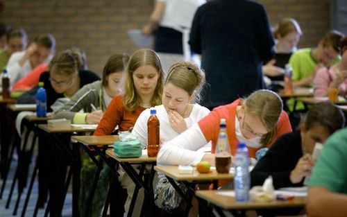 „Scholen weten dat er altijd leerlingen zullen zijn die voor een van de drie vakken een cijfer lager dan 6 zullen halen.” Foto RD, Henk Visscher