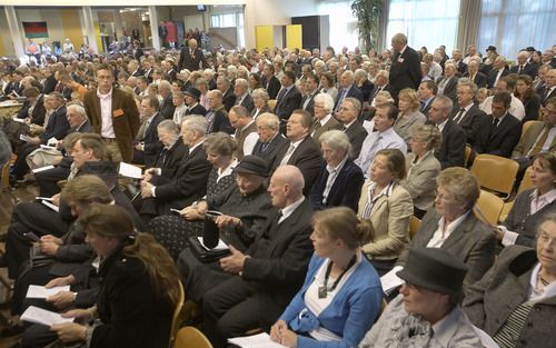 AMERSFOORT – In Amersfoort werd zaterdag de eerste zendingsdag van de Hersteld Hervormde Kerk gehouden. ”Zending, opdracht van God”, luidde het thema. Foto Jaco Klamer