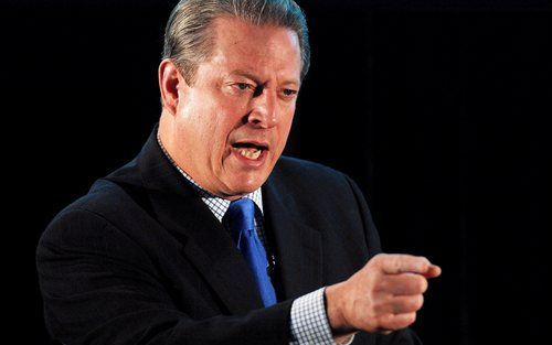 GORE <br> kersverse winnaar van de Nobelprijs Foto EPA