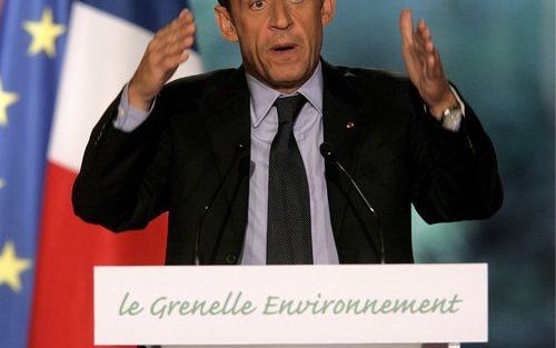 PARIJS - Sarkozy krijgt een loonsverhoging van 140 procent. Foto EPA