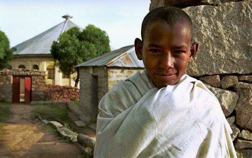 Een Koptische monnik in Eritrea. Open Doors is opnieuw een actie begonnen voor Eritrese gevangenen. Foto EPA