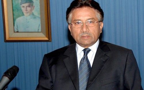 Pakistaanse president-generaal Pervez Musharraf. Foto EPA