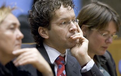 Dijsselbloem ...geen blad voor de mond... Foto ANP