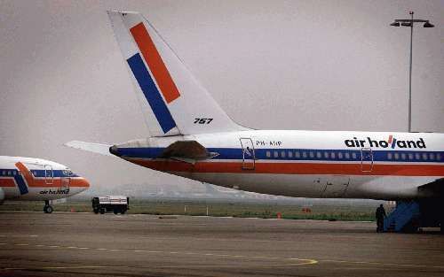 AMSTERDAM - Luchtvaartmaatschappij Air Holland verliest in hoog tempo klanten. OAD Reizen heeft alle contracten met de noodlijdende maatschappij verbroken. - Foto ANP