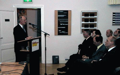 DEN HAAG - De Belgische cultuurfilosoof De Dijn probeerde in de jaarlijkse Burke-lezing woensdg een conservatieve visie op het multiculturalisme te formuleren. - Foto Remco Suiker