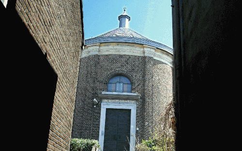 MEERSSEN - De synagoge in het Limburgse Meerssen werd in 1989 een memorial, een gedenkplaats, voor de vernietiging van 6 miljoen Joden. Gelijktijdig werd het voormalige Joodse gebedshuis omgevormd tot stiltecentrum. - Foto RD, Henk Visscher