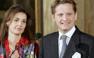 APELDOORN â€“ Prins Pieter Christiaan en Anita van Eijk leerden elkaar in Londen kennen. - Foto ANP