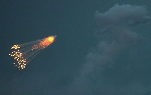 Israelisch bombardement op het noorden van de Gazastrook begin dit jaar. Foto EPA