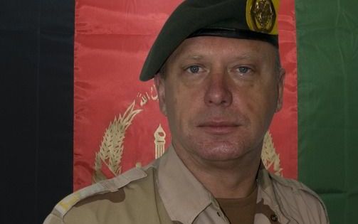 Brigadegeneraal Jan Broeks. Hij is verantwoordelijk voor de terugtrekking van de Nederlandse troepen uit Uruzgan. Foto Defensie