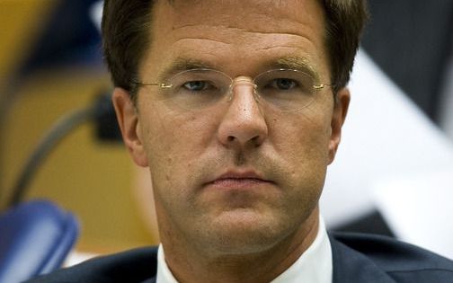 Rutte verwacht geen schade voor VVD. Foto ANP