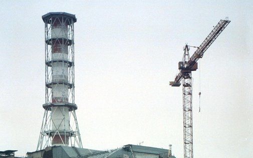 De nucleaire centrale in Tsjernobyl. Foto EPA