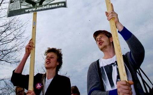 BRUSSEL – Bij een volgende bankencrisis mag de rekening niet opnieuw bij de belastingbetaler worden gelegd. Vanuit die opvatting praat de EU over de invoering van een speciale heffing voor de kredietverstrekkende ondernemingen. Foto ANP