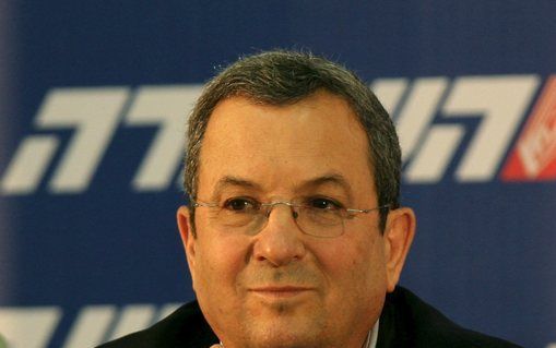 JERUZALEM - Ehud Barak, minister van Defensie en leider van de Likud-partij. Foto EPA