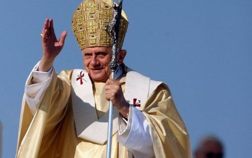 Paus Benedictus XVI brengt waarschijnlijk in 2010 een officieel bezoek aan het Verenigd Koninkrijk. foto EPA