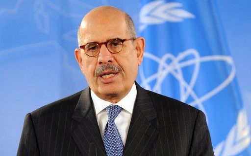 De 66-jarige Mohamed ElBaradei. Foto EPA