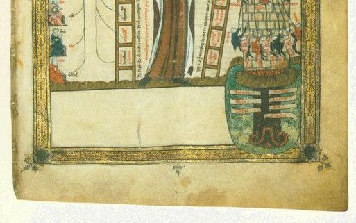Dionysius Exiguus, een onderlegd tijdrekenaar, stelde in het jaar 525 een tabel op waarin het begin ligt van wat later de christelijke jaartelling zou worden. Foto Universiteitsbibliotheek Freiburg