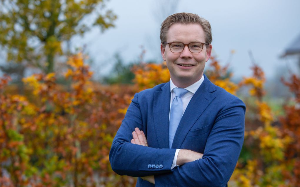 Andries Bouwman, de nieuwe burgemeester van Opsterland. beeld Binne-Louw Katsma